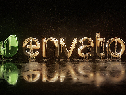 AE模板|优雅动态冷冻金属标志LOGO演绎动画开场