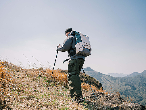户外产品摄影 |  登山杖