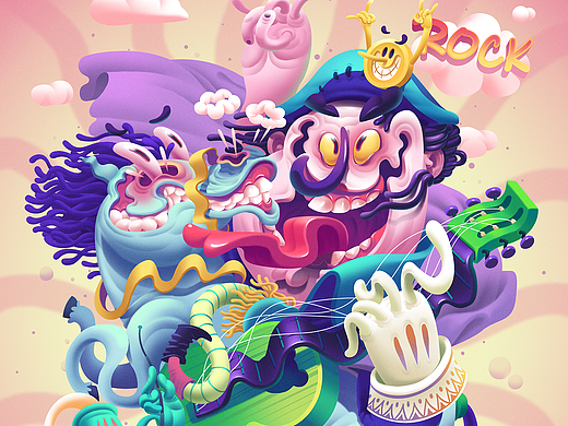 世界名画100——摇滚吧！战士