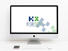 宏康医疗logo设计