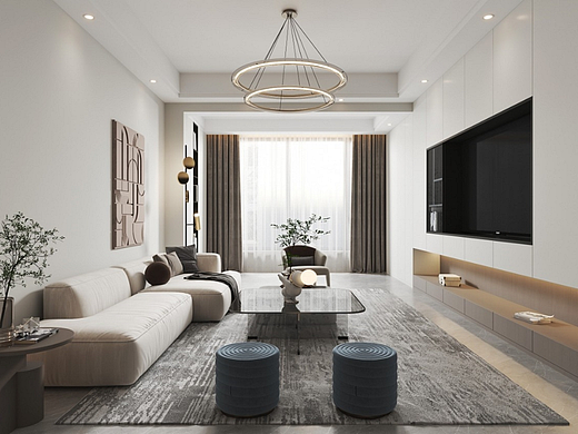 现代风格客餐厅