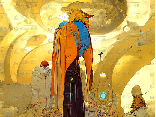 传道者·AI人工智能绘画艺术 #挑战一张封神#