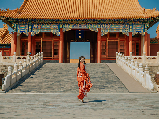 北京约拍|只要拍不到路人，故宫就是我一个人的！