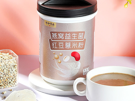 养生类-益生菌红豆薏米粉（个人主页-ZNjM4MTcyNDg=） - 电商 - 站酷设计师路亚打龟佬原创素材 - 站酷ZCOOL