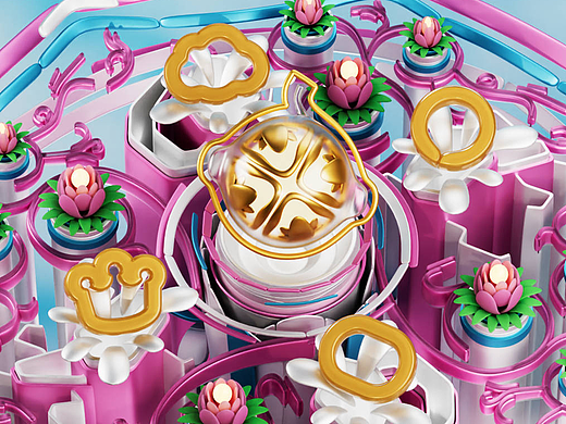 Babycare-鸟纹菱花幻境