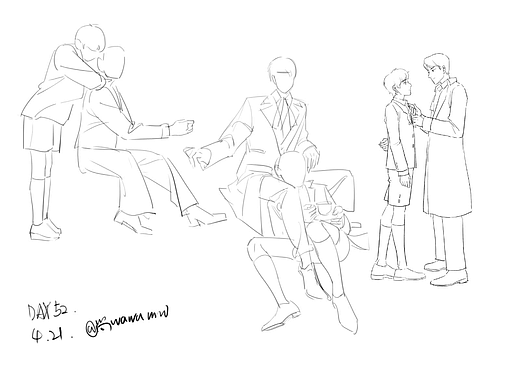 #速写60天挑战赛#Day52@速写班长