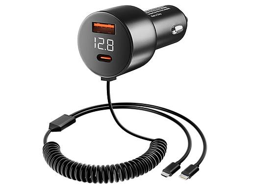 亚马逊主图-车载充电器 点烟器 车载用品 数码3C