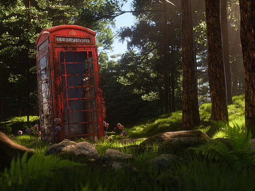 遺跡森林-三維練習(xí)（個(gè)人主頁-ZNjE1NDU5ODg=） - 場景 - 站酷設(shè)計(jì)師MoGu378原創(chuàng)素材 - 站酷ZCOOL