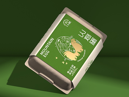 xujingfeng设计x南山邀鸡蛋包装设计