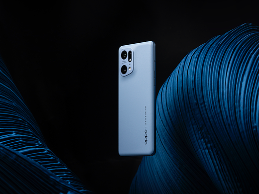 OPPO Find X5 Pro水蓝素皮版 &  vivo X Fold
