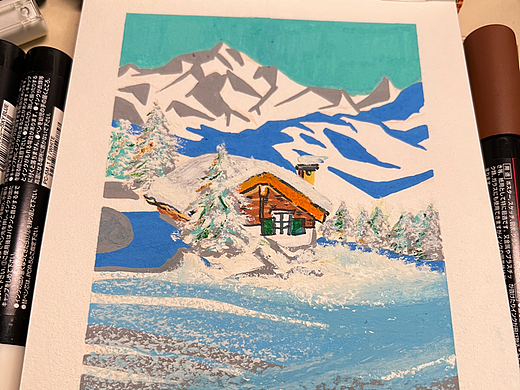D12 雪地