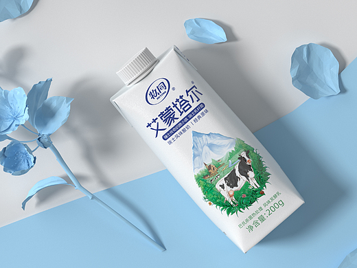 牧同牛奶-酸奶-娟姗牛奶-包装视觉全案×火麒麟创意