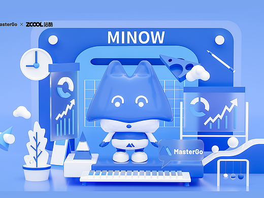 MasterGo IP形象设计-MINOW 米诺