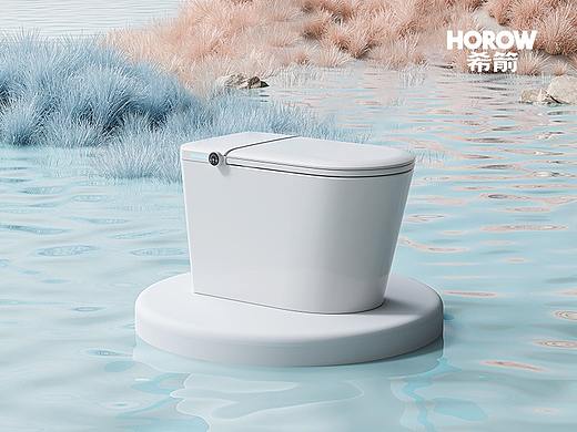 希箭QX5零水压轻智能马桶详情页设计