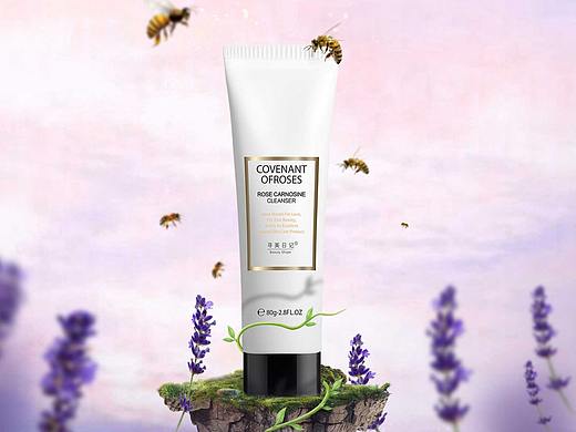 素颜霜合成海报（个人主页-ZNjYyNjgwNTY=） - 海报 - 站酷设计师SHIYUNYU原创素材 - 站酷ZCOOL