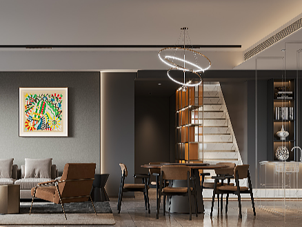 【微视设计&设计管家】长沙大平层建发央著