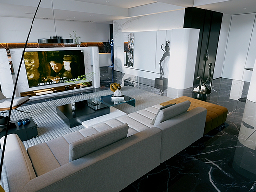    室内空间动画漫游  《挚爱》