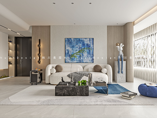 和川高端表现 | 现代简约（个人主页-ZNjUxMDI4MDg=） - 家装设计 - 站酷设计师丘禾表现原创素材 - 站酷ZCOOL