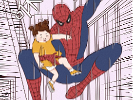 条漫《生活艰辛》