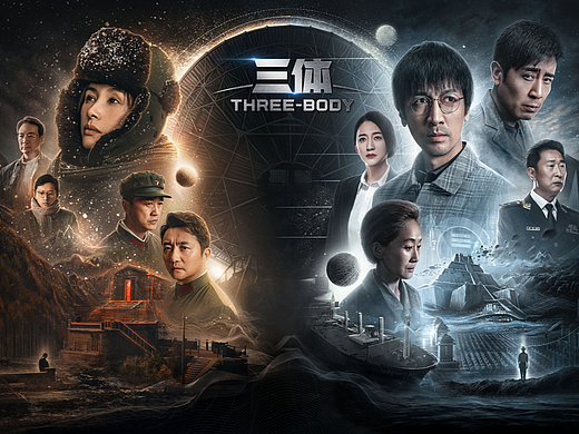 三兔ThreeTo海报《三体》 