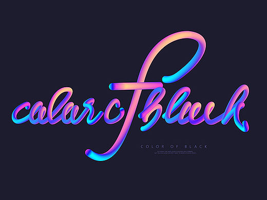 Color oF Black-练习作品