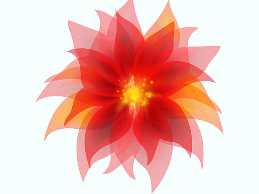 红色透明丝质花（个人主页-ZMTU4NDA2ODA=） - 图案 - 站酷设计师linaybs原创素材 - 站酷ZCOOL