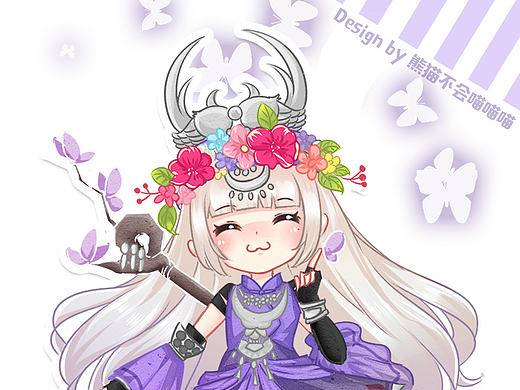 破軍小毒蘿（個人主頁-ZMTY5ODQ1NTY=） - 商業(yè)插畫 - 站酷設計師熊貓不會喵喵喵原創(chuàng)素材 - 站酷ZCOOL