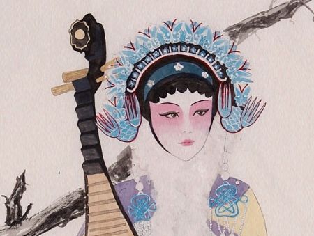 国画王昭君 许仙
