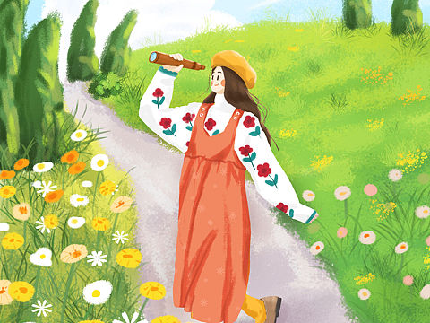 原創(chuàng)場景人物插畫（個人主頁-ZNTg2OTExODg=） - 商業(yè)插畫 - 站酷設計師肆一一一一原創(chuàng)素材 - 站酷ZCOOL