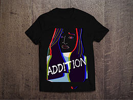  T袖衣服 自己用自己的头像做了件t袖