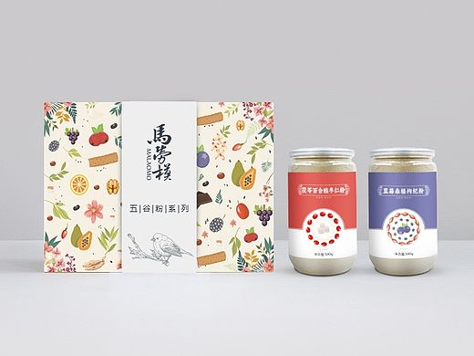 [劳模集团]—2016年代餐粉新包装升级