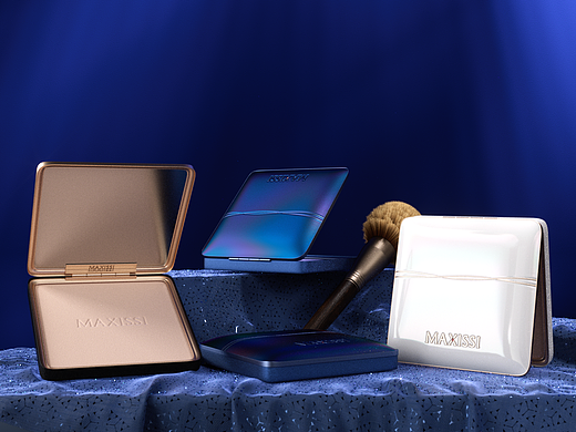 MAXISSI美妆粉盒 产品设计&动态设计