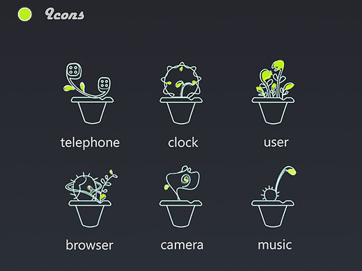 暗夜精灵（个人主页-ZMTQ4NTkyNzI=） - 图标 - 站酷设计师那片珊瑚林原创素材 - 站酷ZCOOL