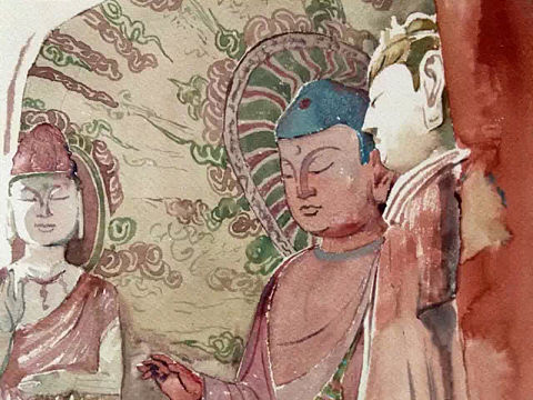 西北写生（个人主页-ZMjUzNTYzNDQ=） - 绘画 - 站酷设计师郭赵宗ART原创素材 - 站酷ZCOOL