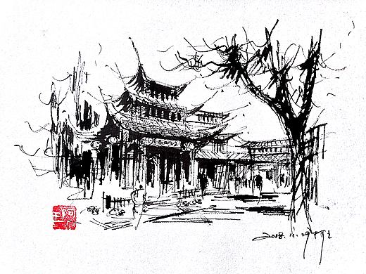 阿王速写