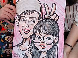 画你漫画，日本似颜绘丽江店