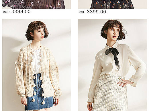 女装手机端首页（个人主页-ZMzk5ODUzODg=） - 移动端网页 - 站酷设计师小谦在玩设计原创素材 - 站酷ZCOOL