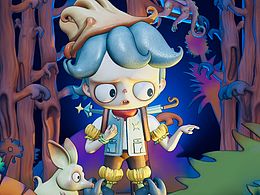 C叔重磅新作 《小C与他的精灵伙伴》创作分享