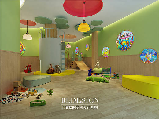 驻马店幼儿园设计-雨露阳光幼儿园设计案例效果图