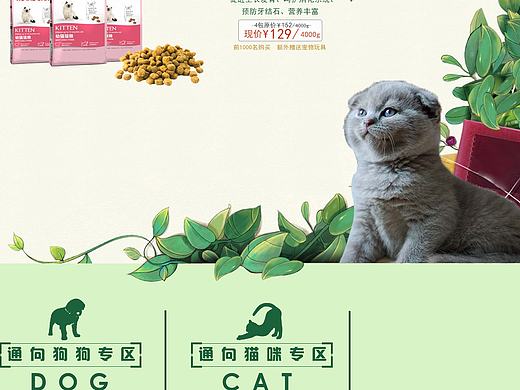 皇家宠物电商网页