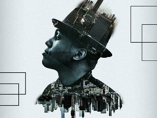 双重曝光（个人主页-ZMzY0MzkxNDQ=） - 海报 - 站酷设计师张嘉盛原创素材 - 站酷ZCOOL