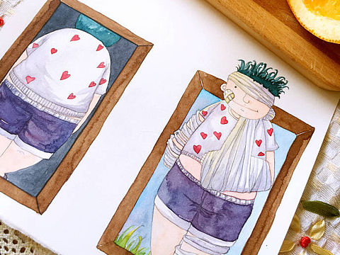 花點時間畫點心中所想（個人主頁-ZMjczNTk5Mjg=） - 繪本 - 站酷設(shè)計師屁簾子原創(chuàng)素材 - 站酷ZCOOL