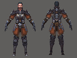 三維手繪游戲模型