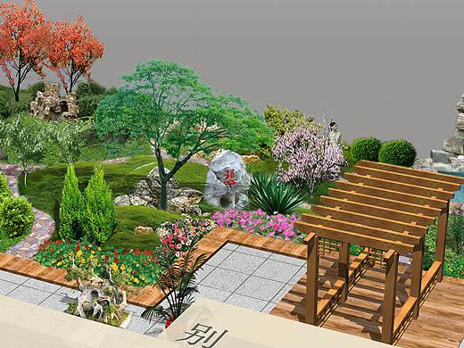 营城子别墅庭院设计方案