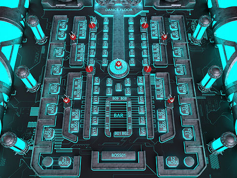 2020年作品集《夜店座位圖及舞臺(tái)效果圖》（個(gè)人主頁(yè)-ZNDk5MzU1NjQ=） - 場(chǎng)景 - 站酷設(shè)計(jì)師星光舞美設(shè)計(jì)原創(chuàng)素材 - 站酷ZCOOL