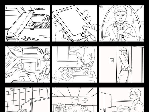 第一次画分镜头脚本