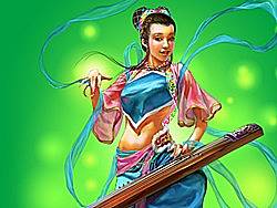 古筝（个人主页-ZNTI5NTAw） - 概念设定 - 站酷设计师黑洞原创素材 - 站酷ZCOOL
