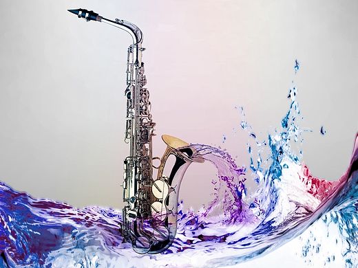 圣雅萨克斯工作室海报（个人主页-ZMTM4ODk1MDg=） - 海报 - 站酷设计师云游品牌设计原创素材 - 站酷ZCOOL