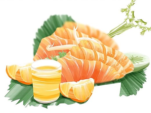 食物插画