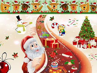 卡通圣诞节